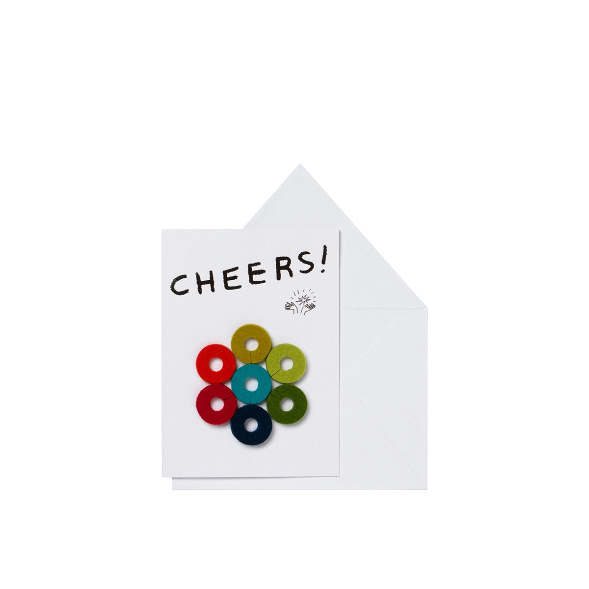 Merino Wool Felt Wine Markers (Multiple Styles)