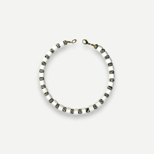 Sundry Necklace | Blank & Dalmatian Jasper