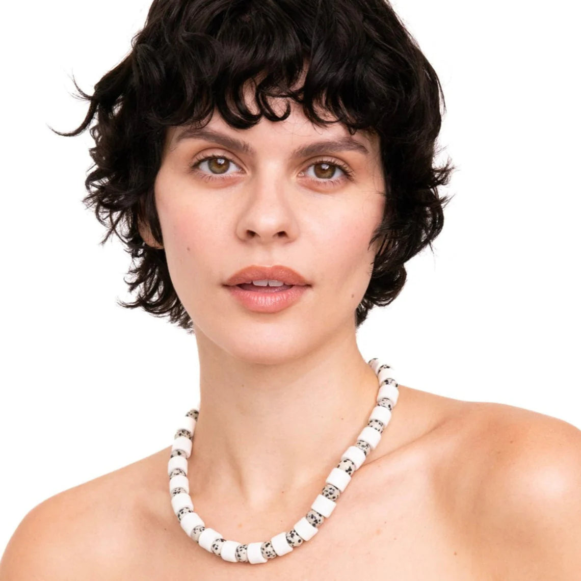 Sundry Necklace | Blank & Dalmatian Jasper