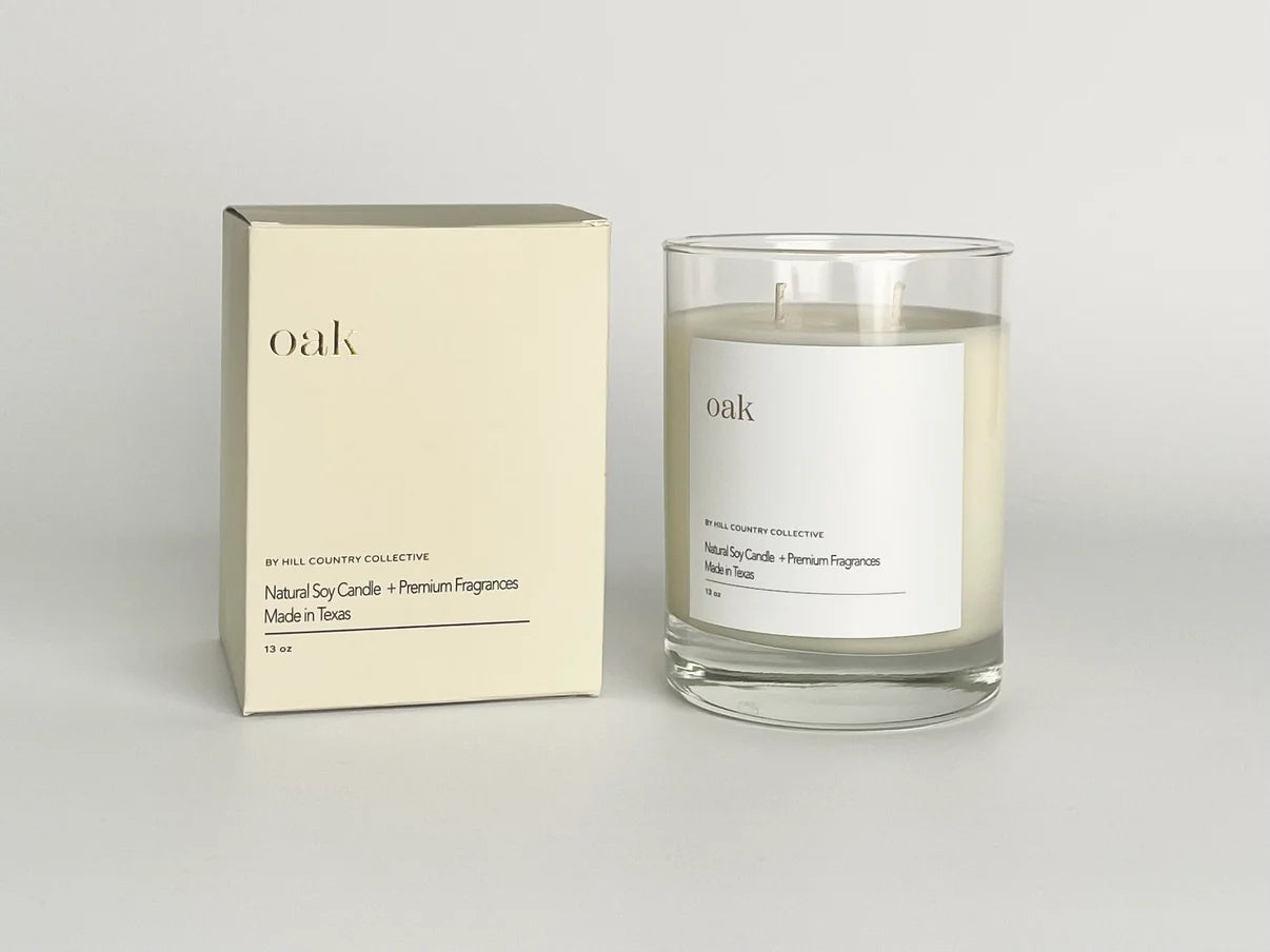 Oak Candle