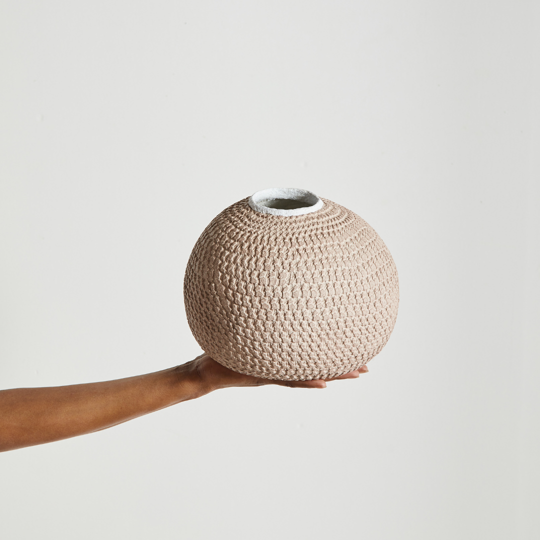 Bibi Papier Vase | Blush