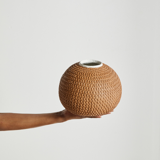 Bibi Papier Vase I Rust