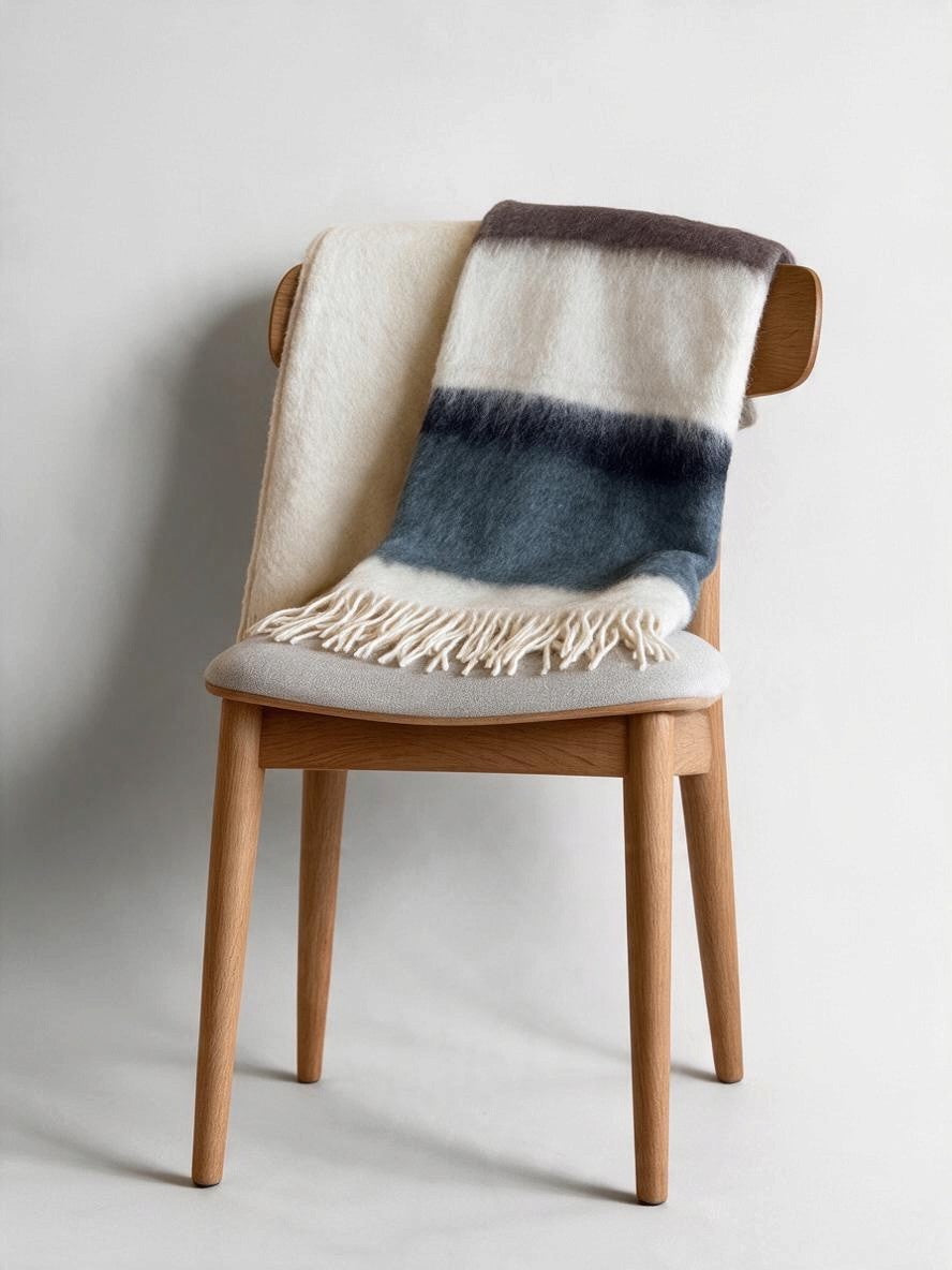Mohair Throw Blanket | Serenity SE-45