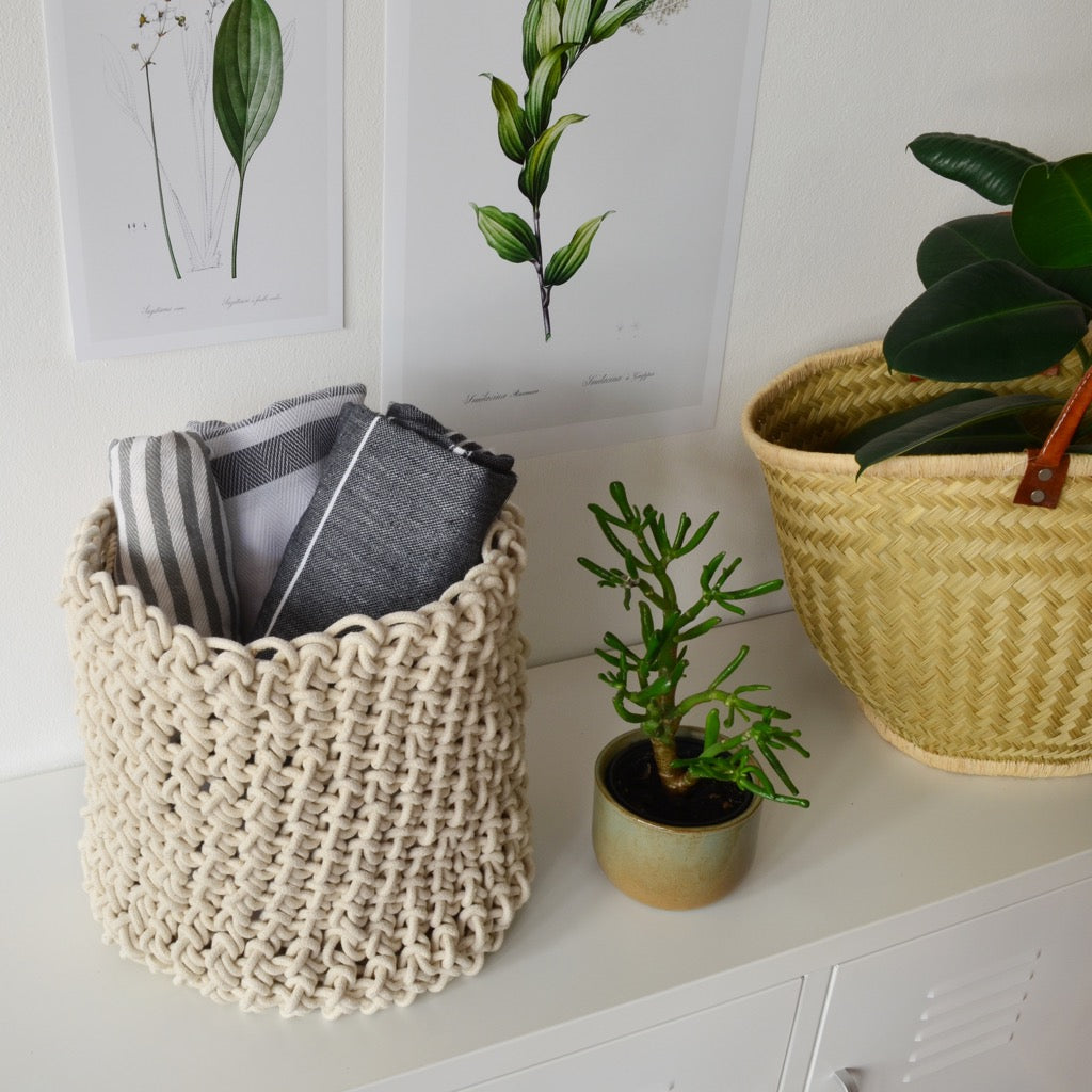 Load Shedding Cylinder Rope Basket
