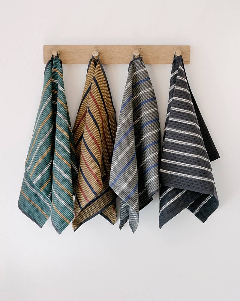 Slate Cotton Waffle Weave Kitchen Towel (Multiple Colors)