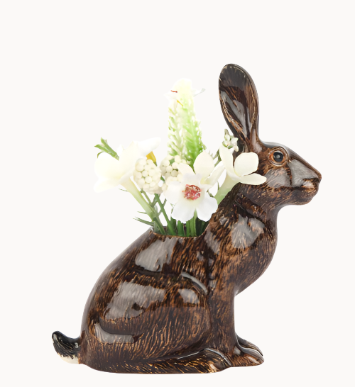 Hare Bud Vase