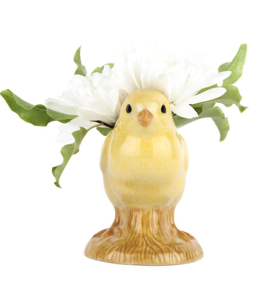 Yellow Chick Bud Vase