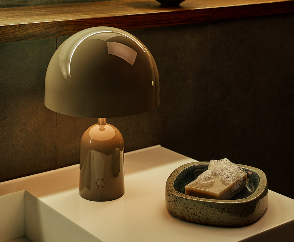 Bell Portable LED Lamp | Taupe