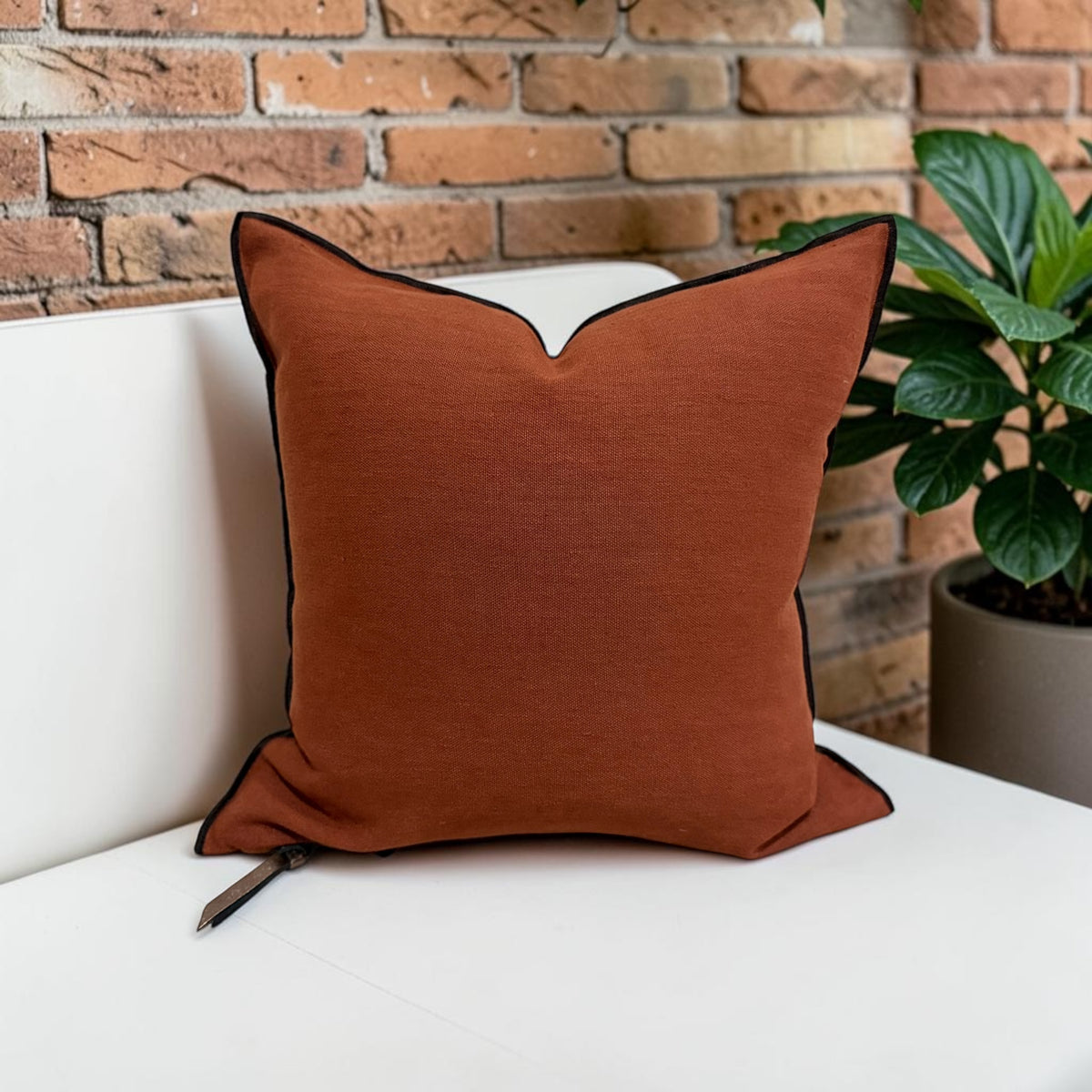 Stone Washed Linen Pillow Cover | Argile (Multiple Sizes)