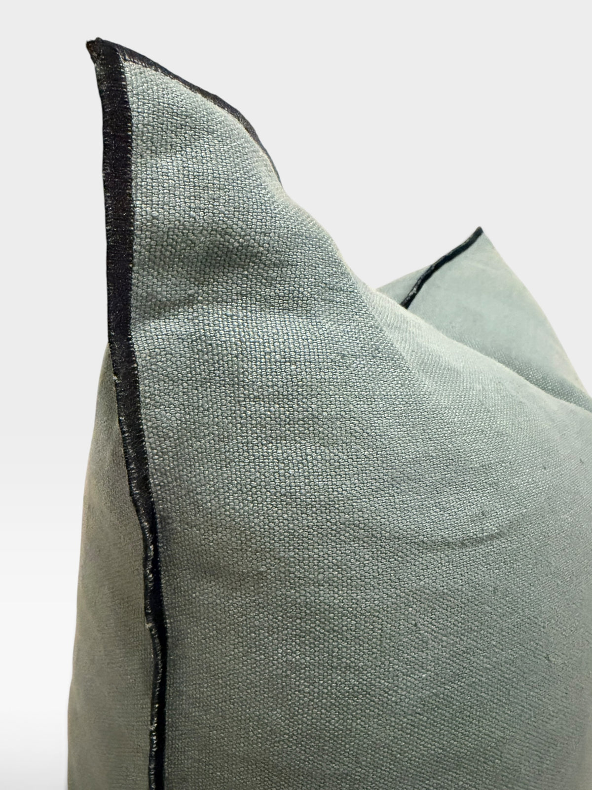 Stone Washed Linen Pillow Cover |  Canard (Multiple Sizes)