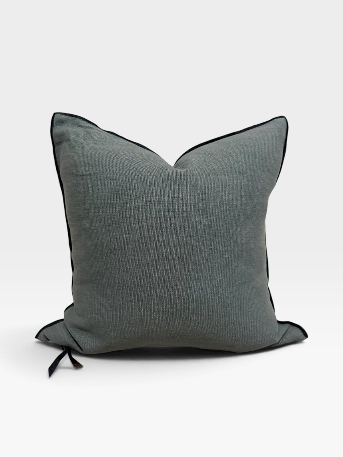 Stone Washed Linen Pillow Cover |  Canard (Multiple Sizes)