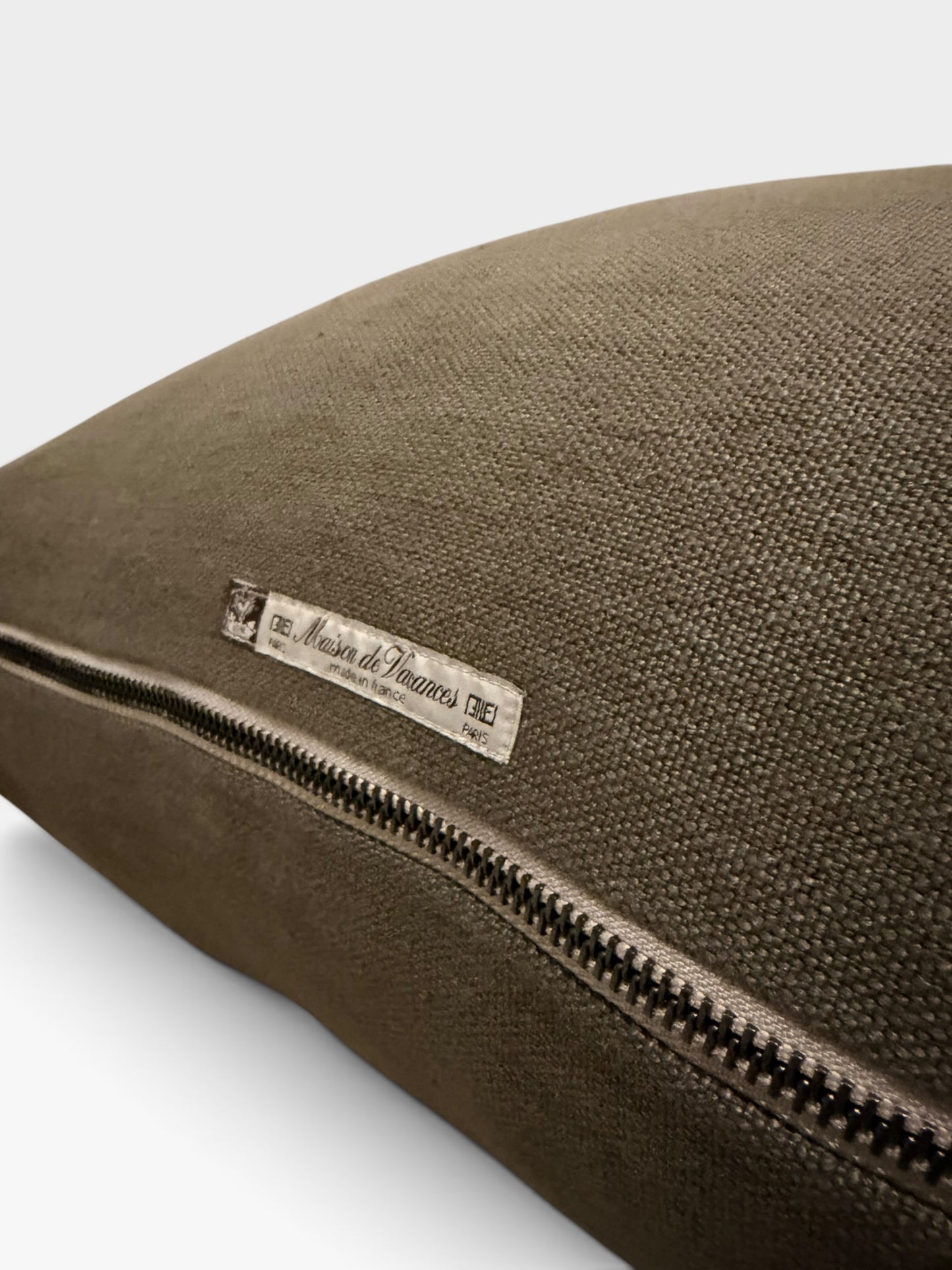 Stone Washed Linen Pillow Cover | Crocodile (Multiple Sizes)
