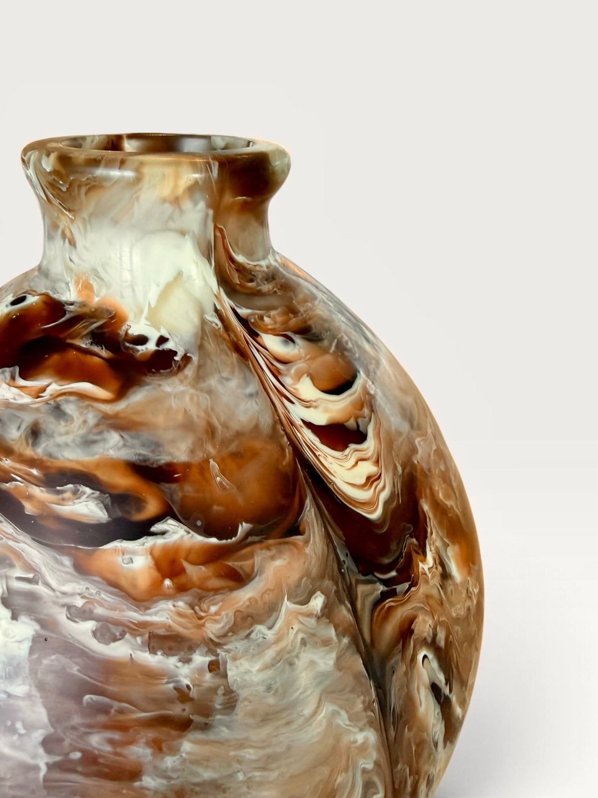 Marbled Resin Napo Vase | Terra