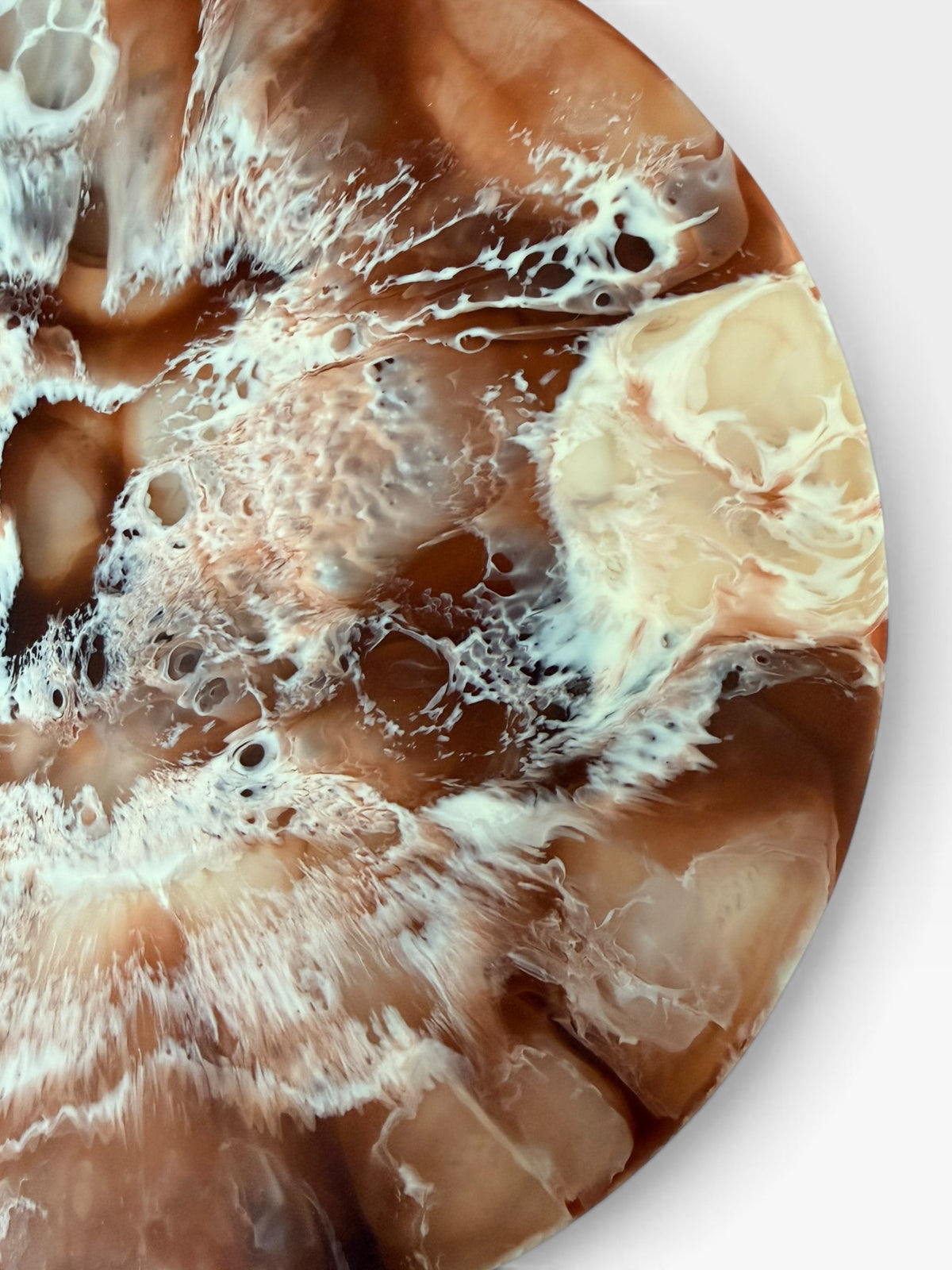 Marbled Resin Serving Board | Carmine