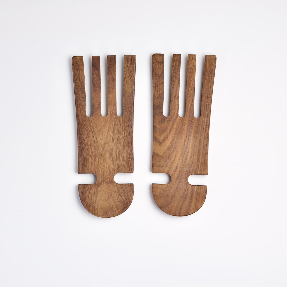 Walnut Salad Servers