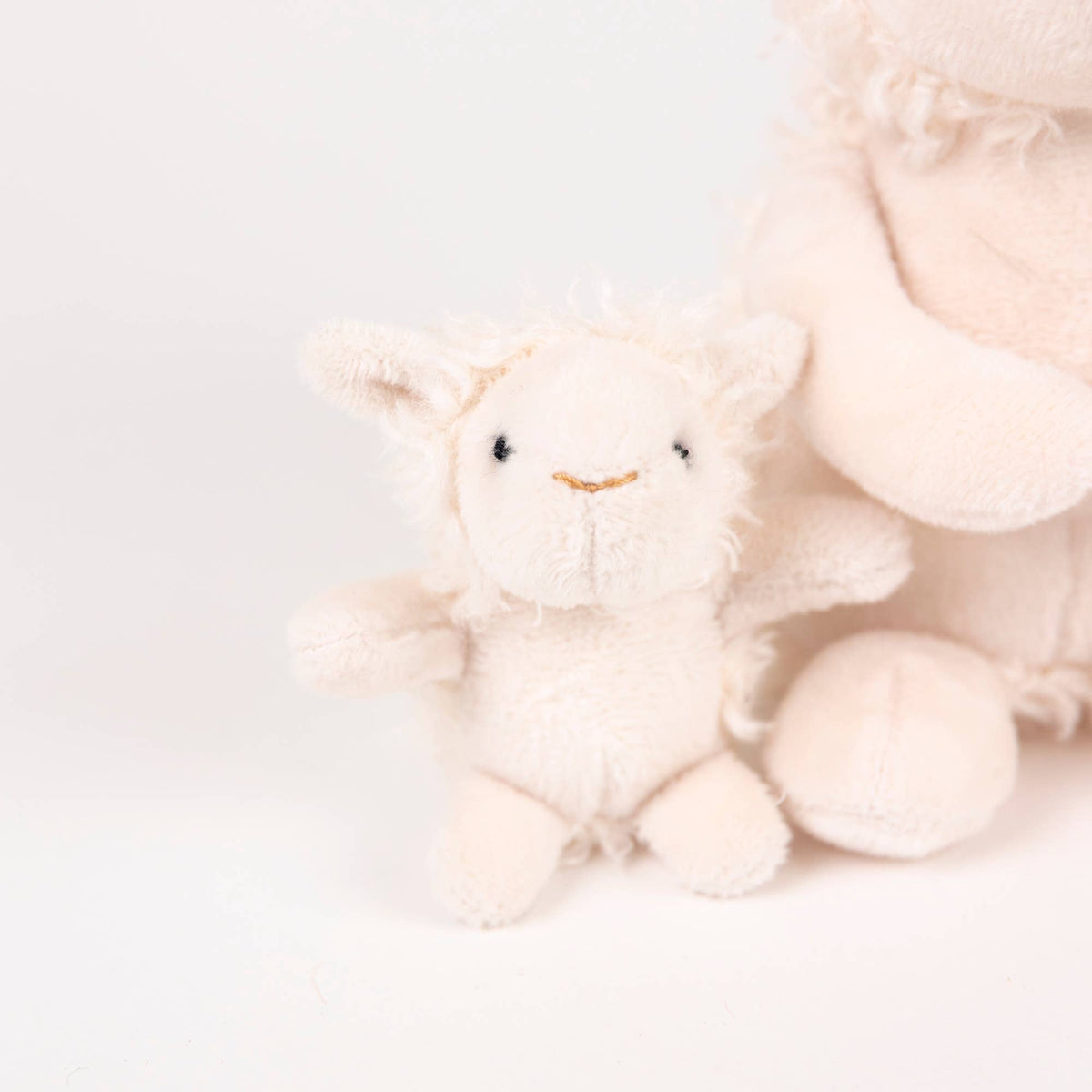 Plushie Lamb with Baby