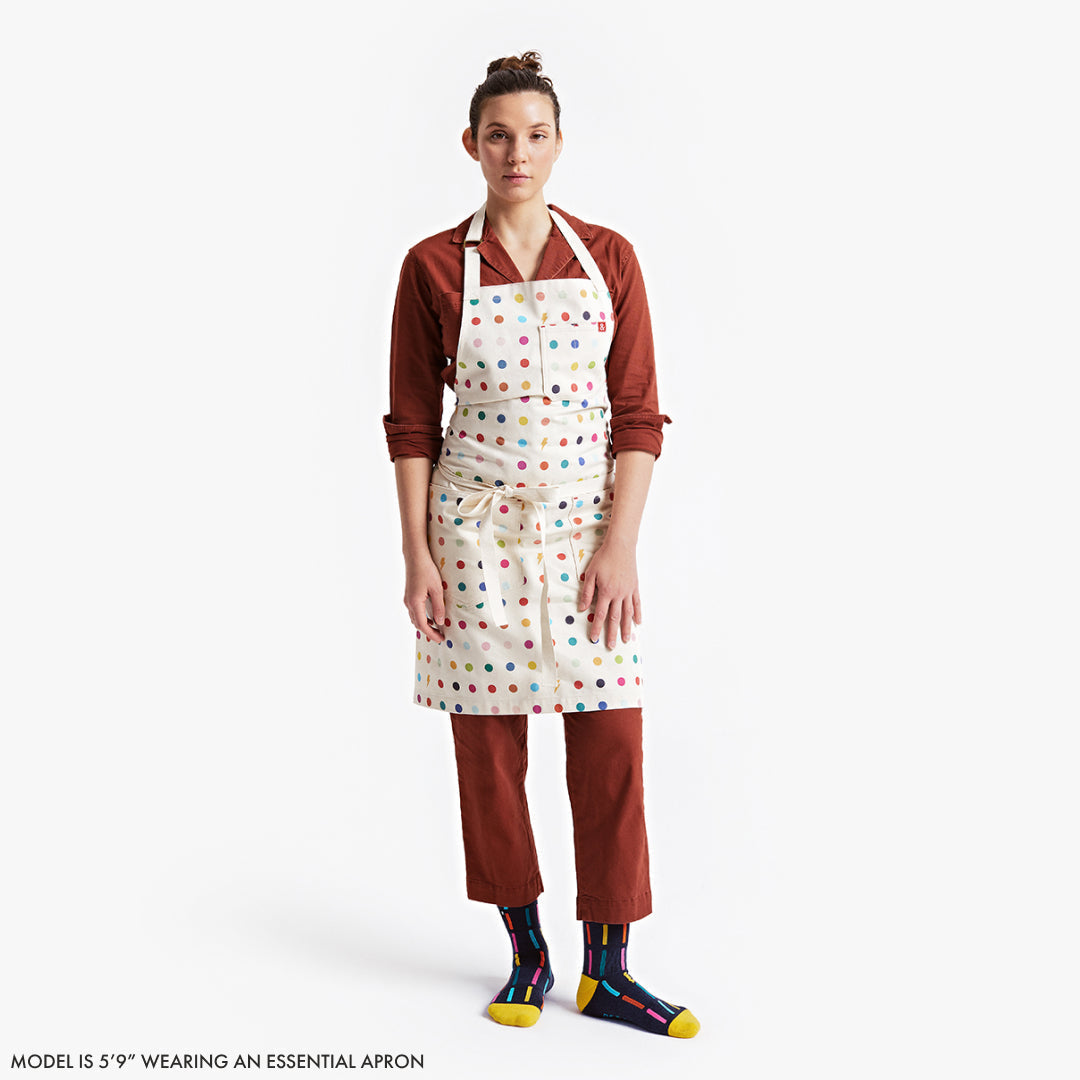 The Essential Apron | Charcoal Grey Canvas