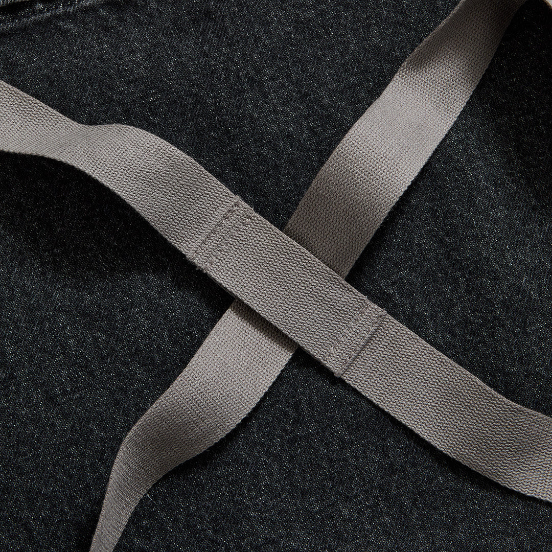 The Crossback Apron | Oyster Grey Denim