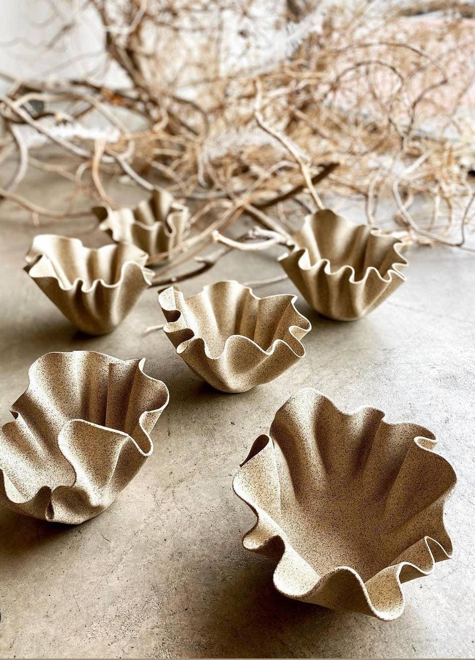 Ruffle Bowl