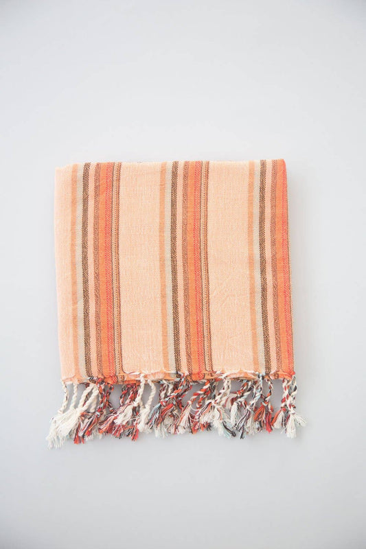 Turkish Cotton Beach Towel | Flame