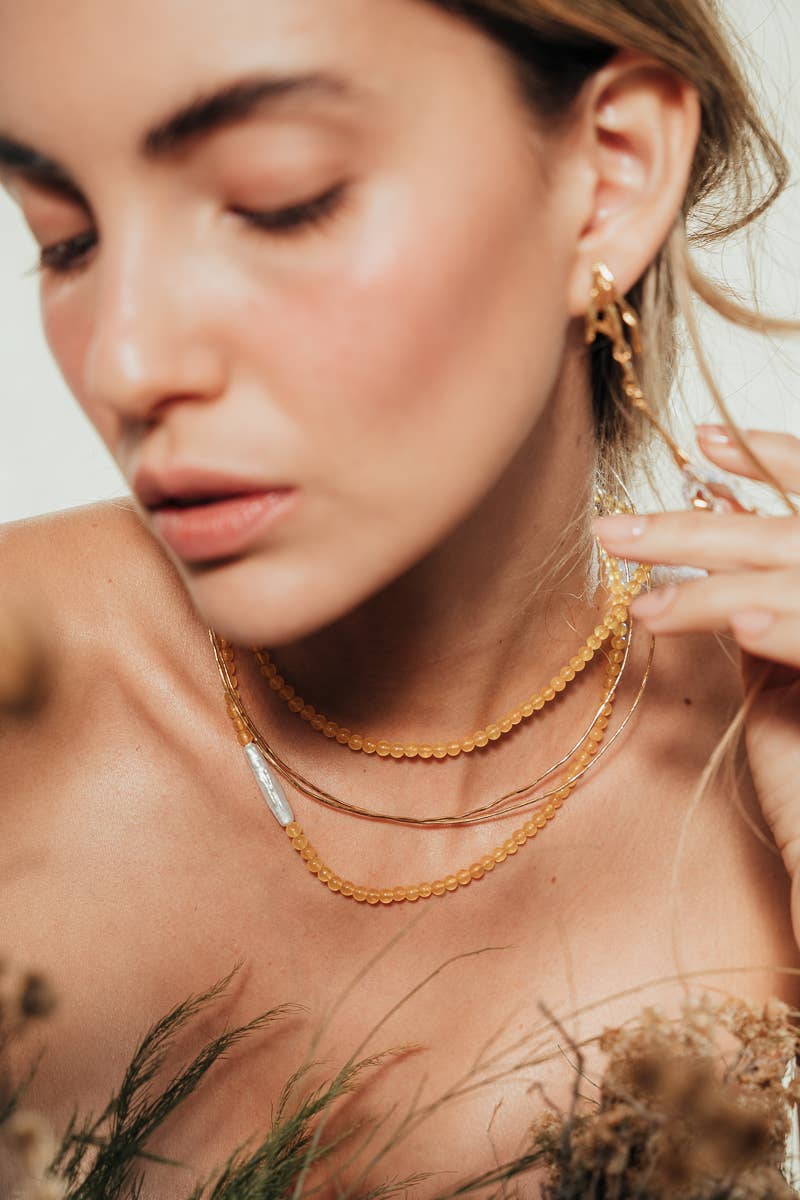 Jade Beaded Necklace