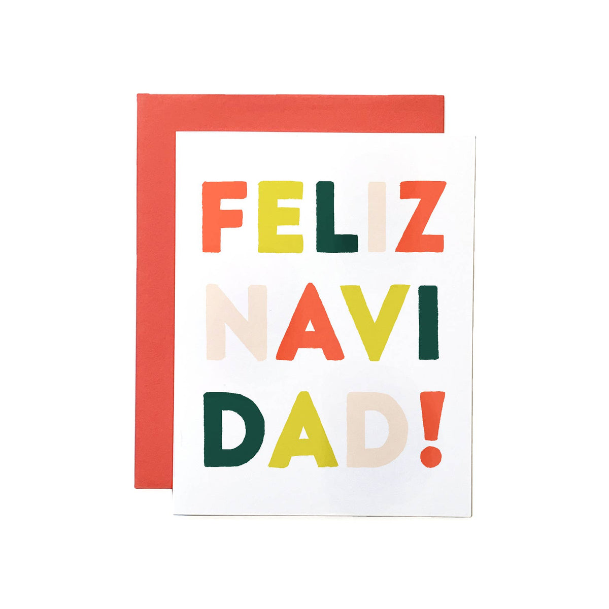 Feliz Navidad Holiday Greeting Card