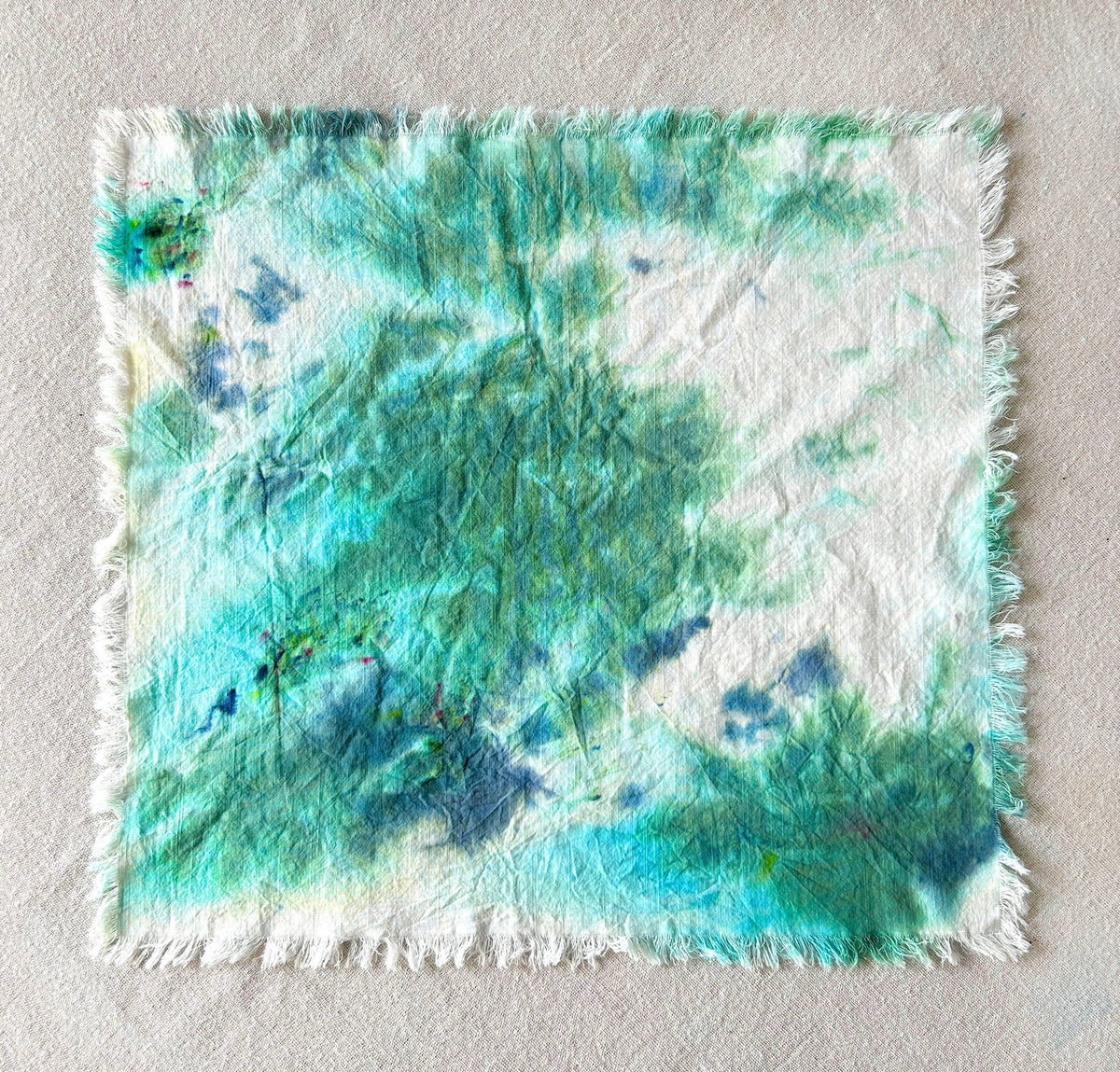 Hand-Dyed Cloth Napkins | Malachite (Set of Four)