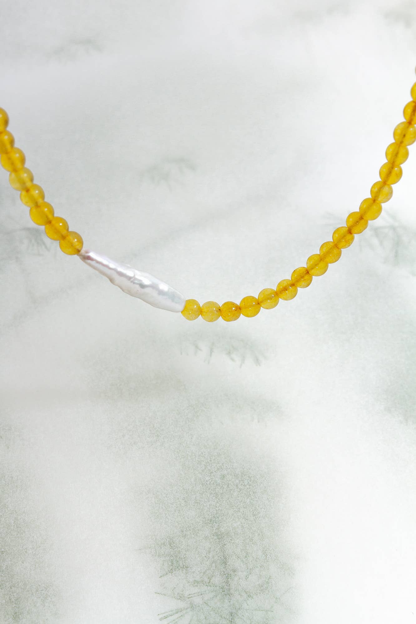 Jade Beaded Necklace
