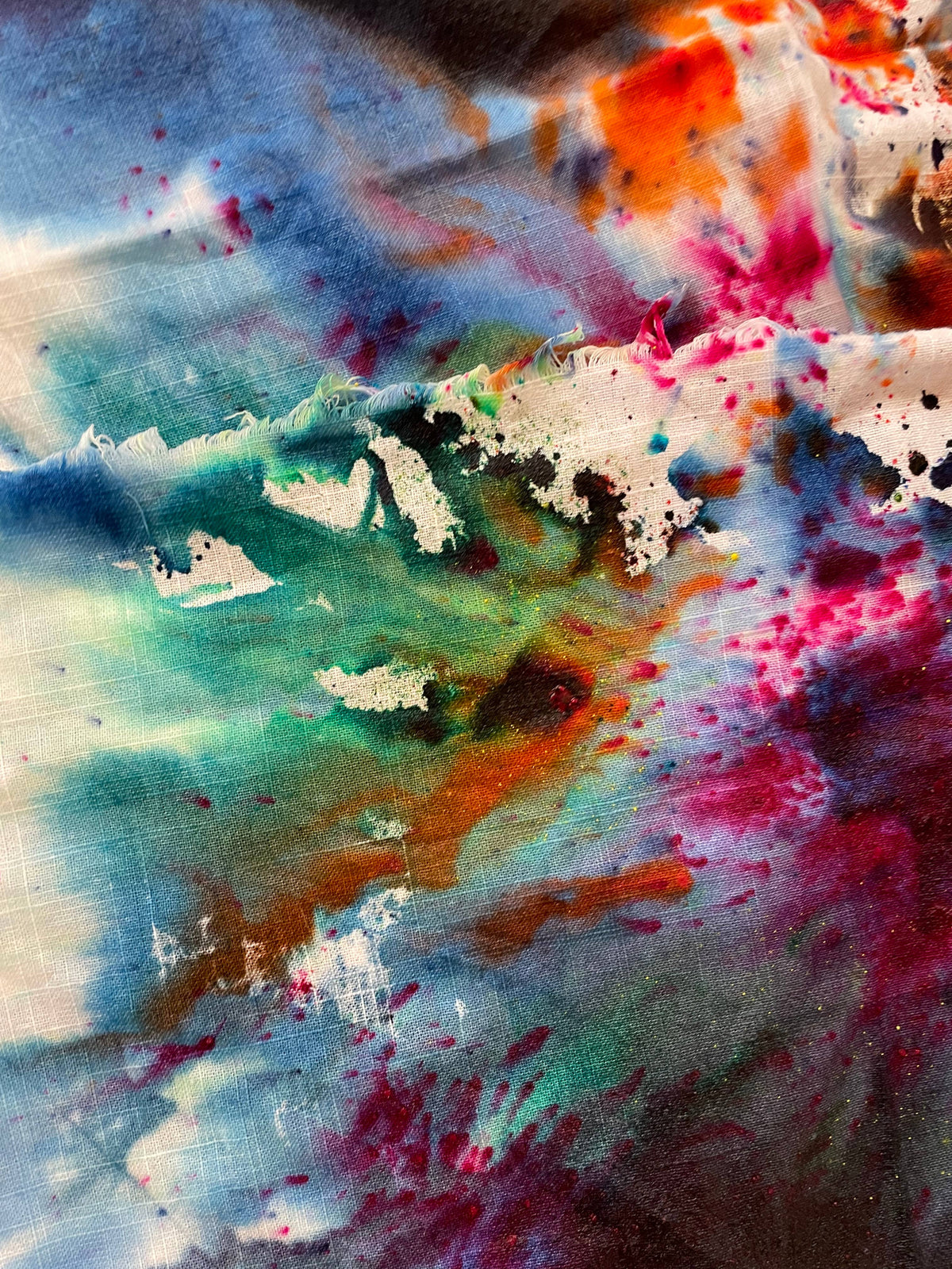 Hand-Dyed Cloth Napkins | Painter's Magic (Set of Four)
