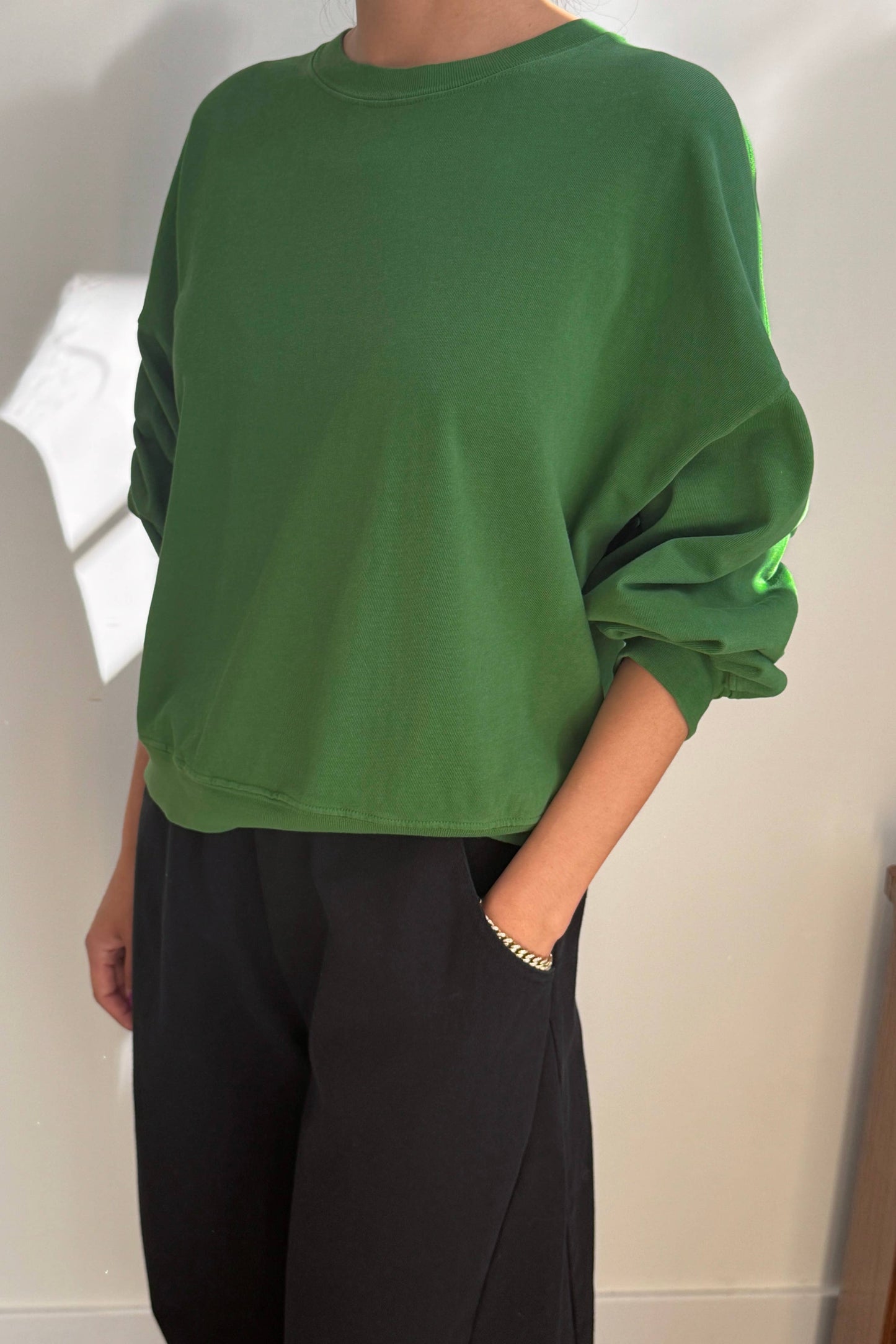 Cali Jersey Sweatshirt | Avocado