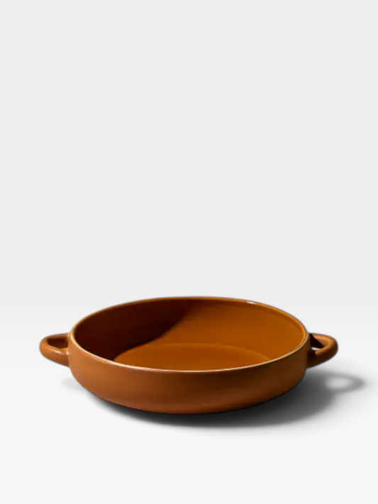 Stoneware Shallow Dish (Multiple Colors)