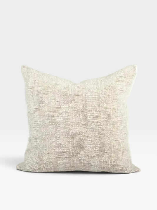 Chunky Wool Pillow Cover | Sand