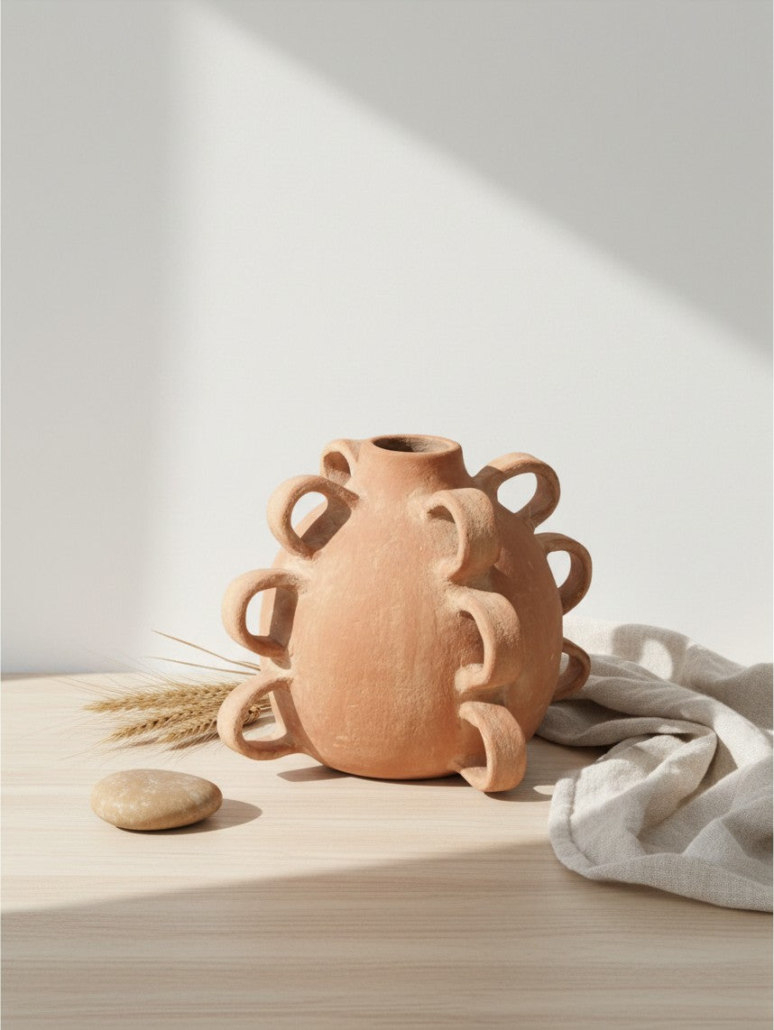 Lux Terracotta Vessel