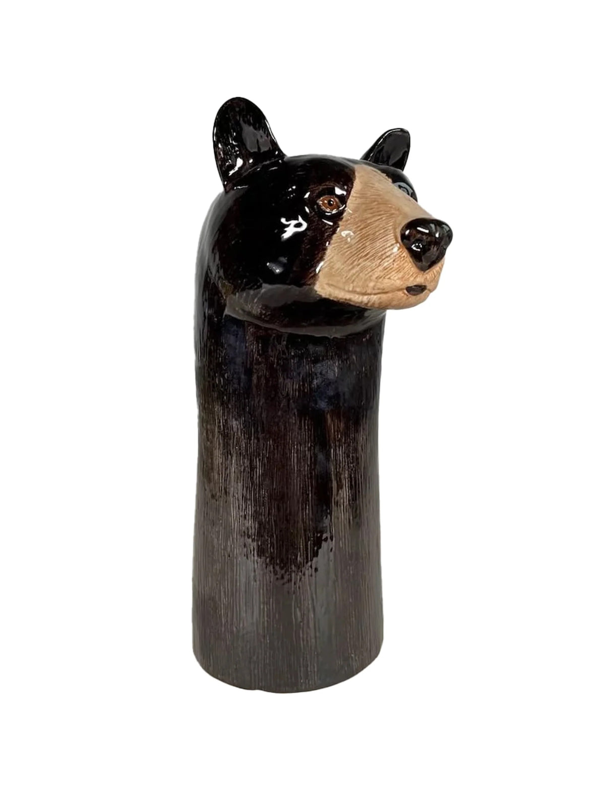 Black Bear Flower Vase