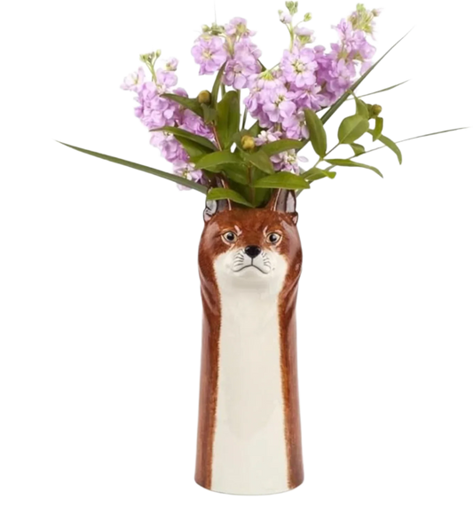 Fox Flower Vase