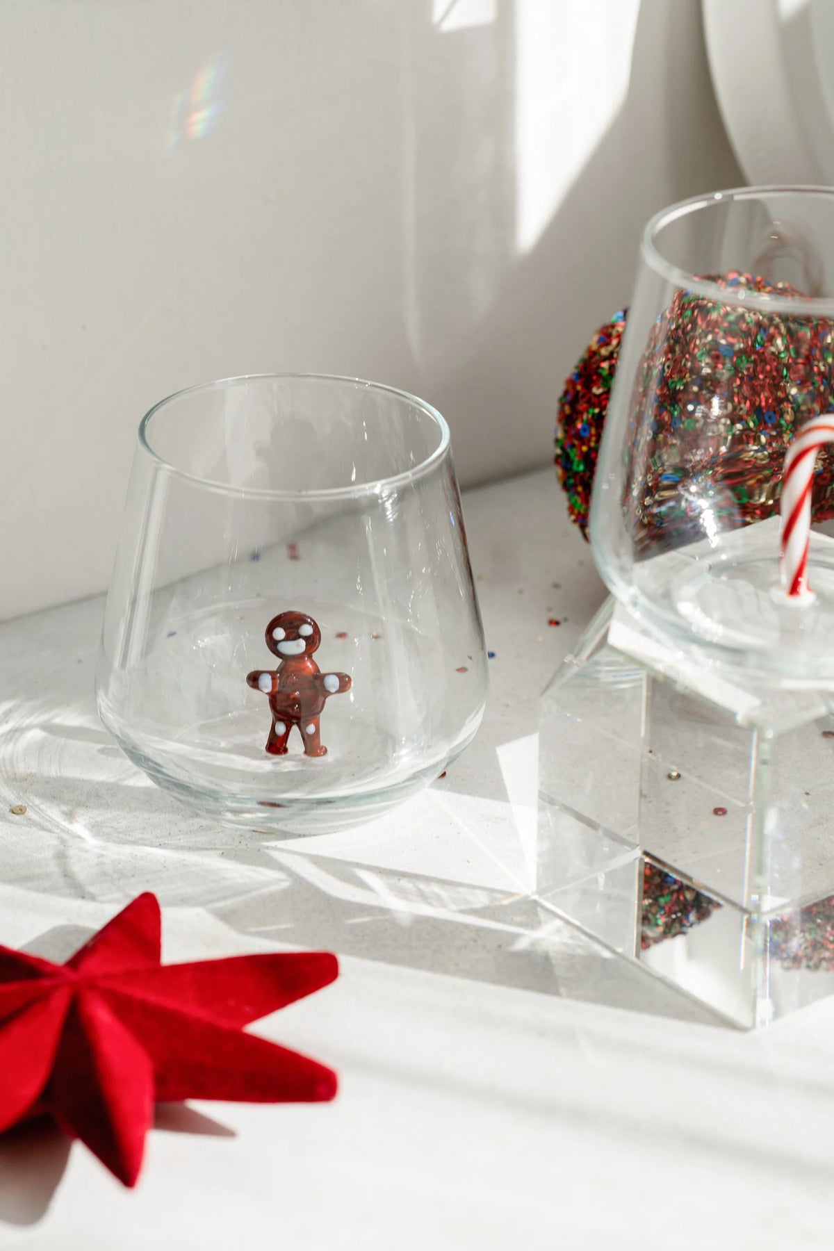 Minizoo Drinking Glasses (Set of 6) | Christmas