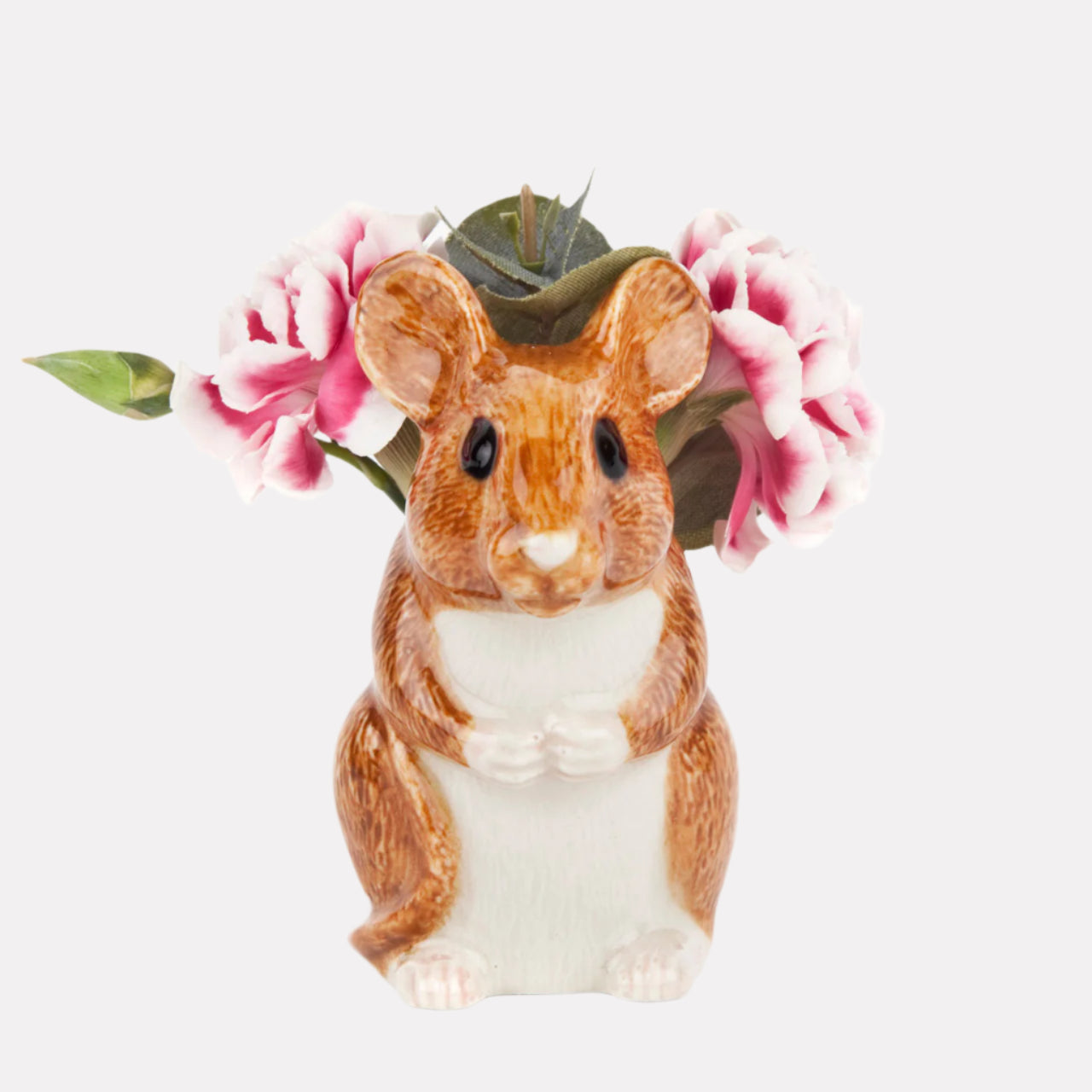 Field Mouse Bud Vase