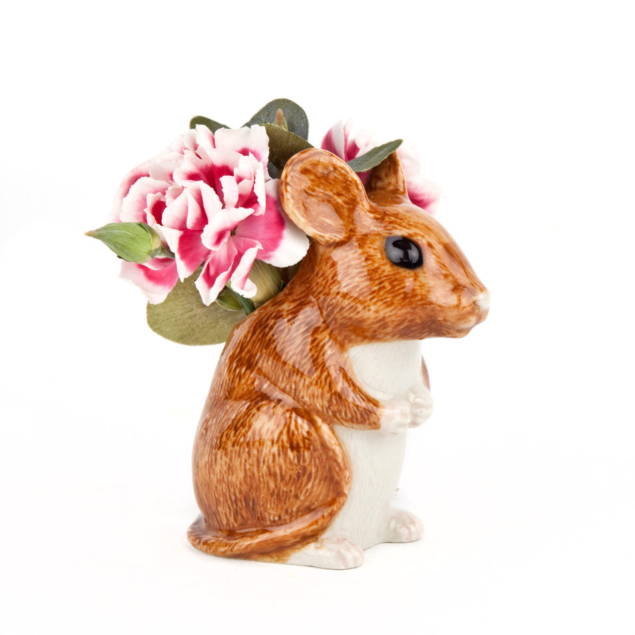 Field Mouse Bud Vase