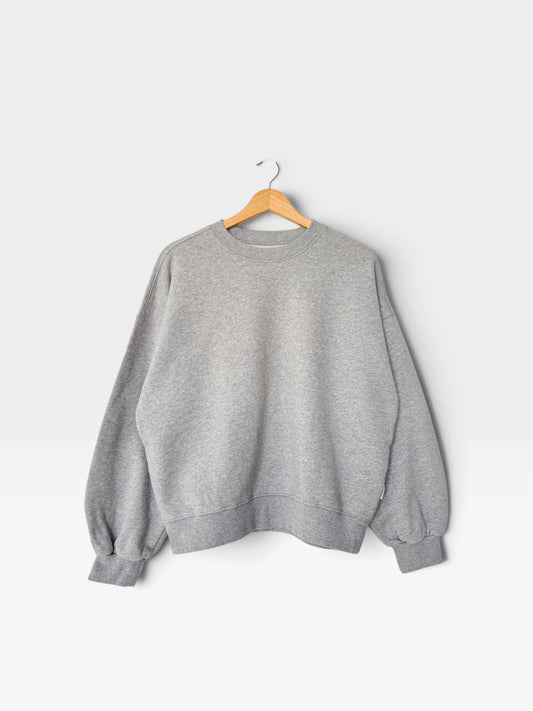 French Terry Core Sweatshirt | Melange Grey